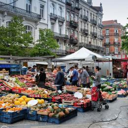 Marché du parvis de Saint-Gilles